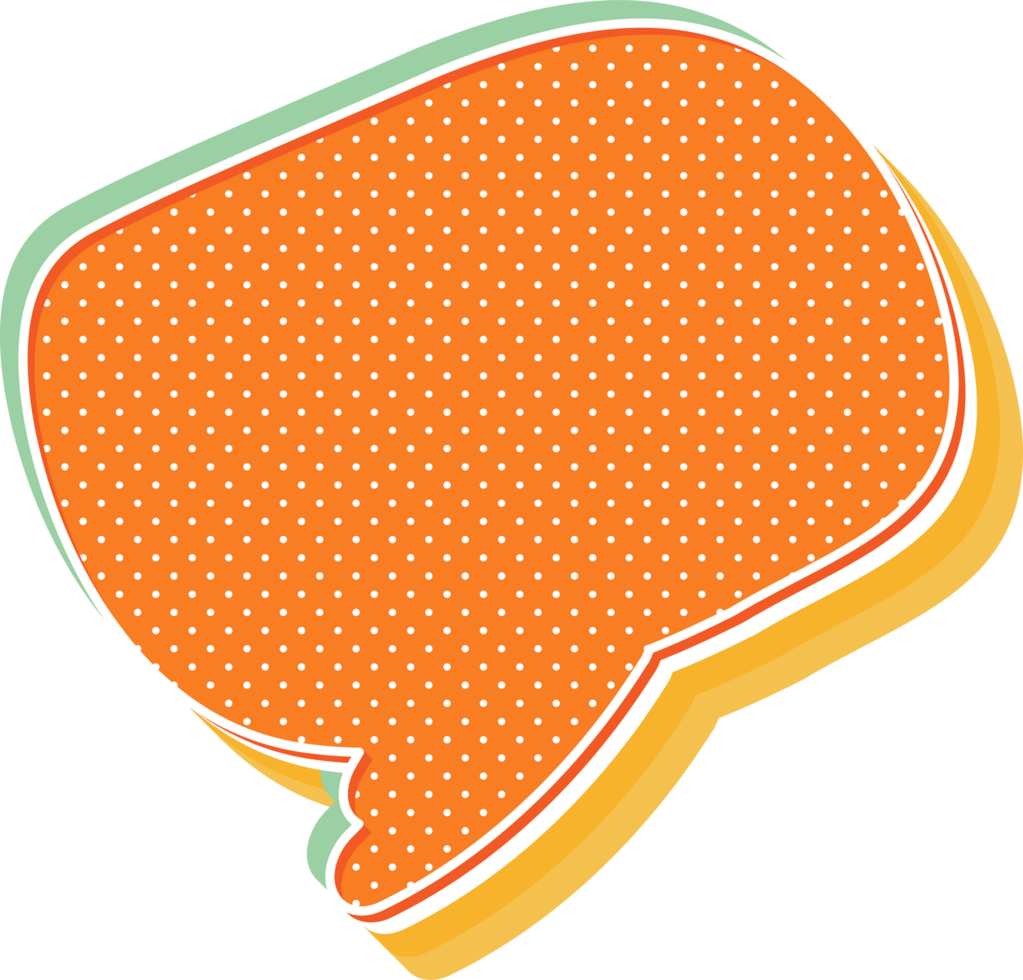 bubble speech label png