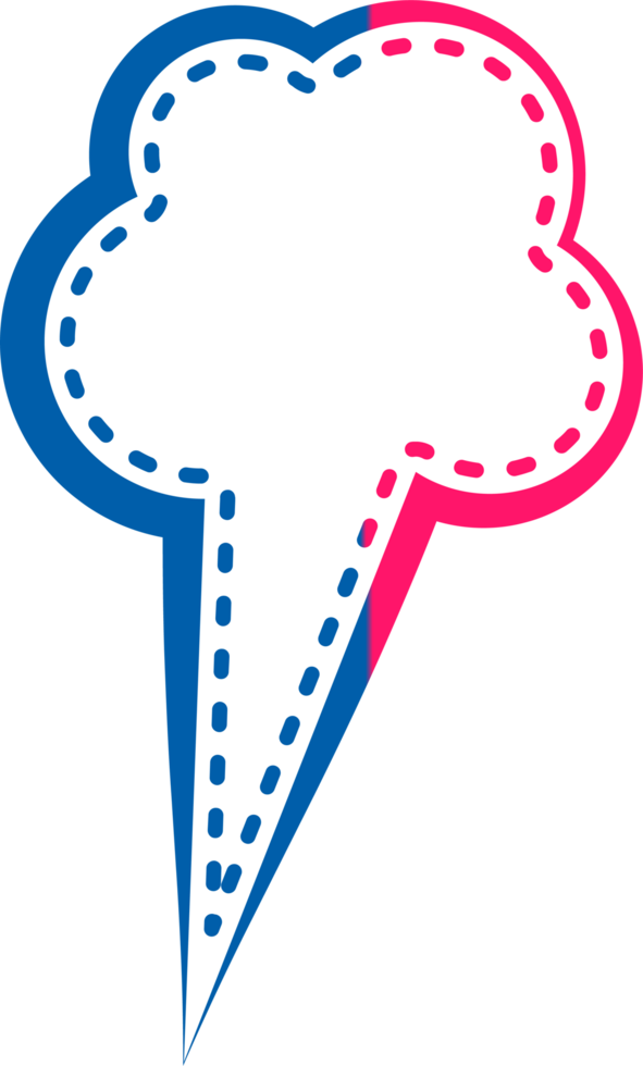 bubble speech label png