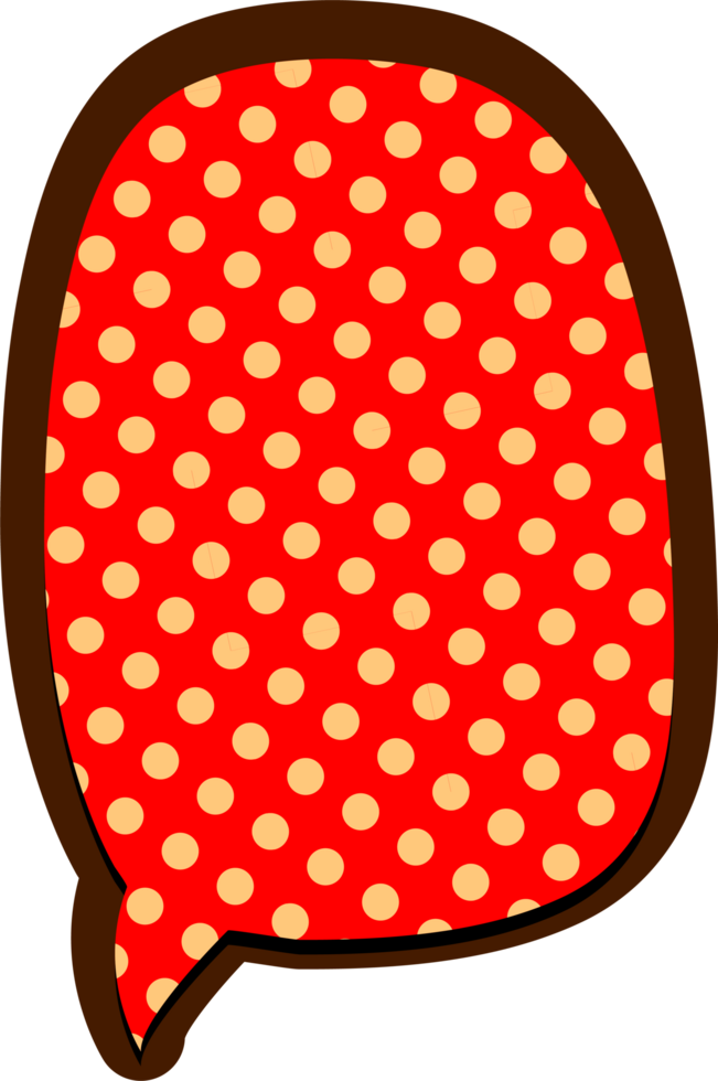 bubble speech label png