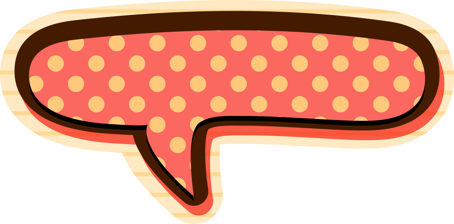 bubble speech label png