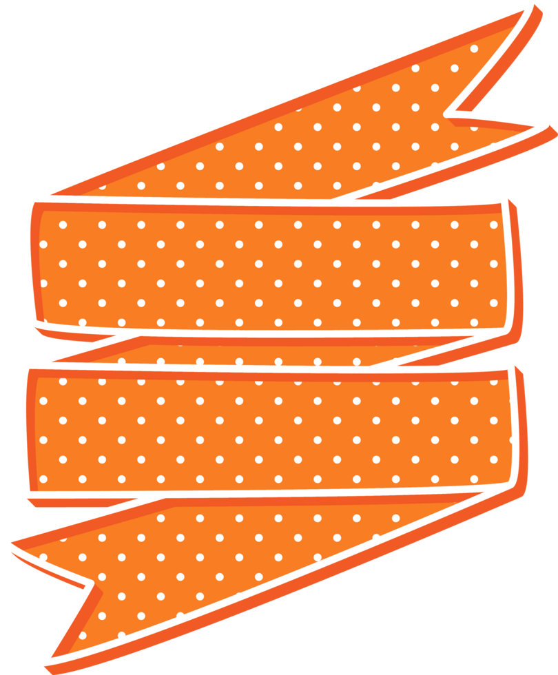 ribbon shape banner png