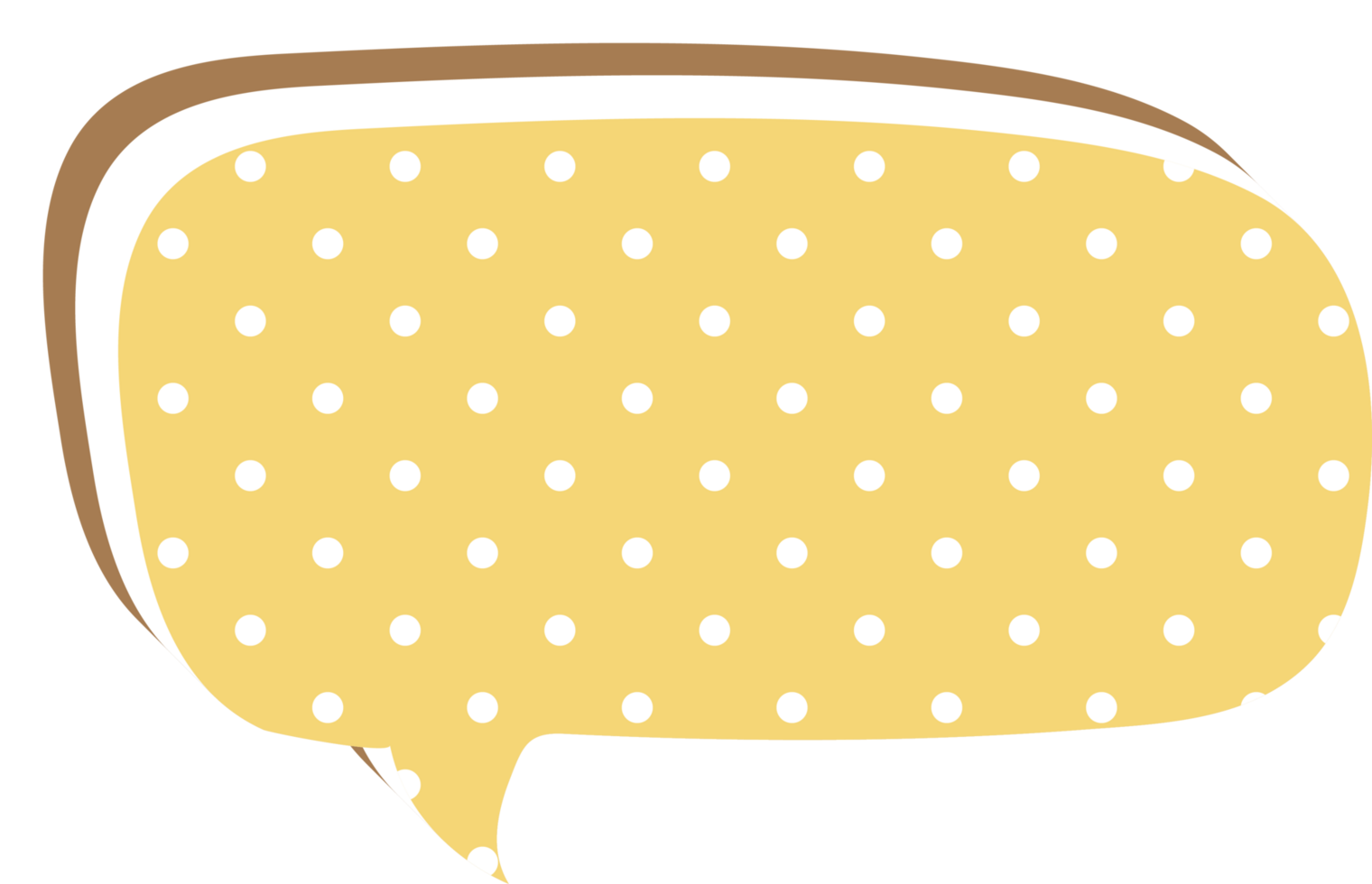 bubble speech label png