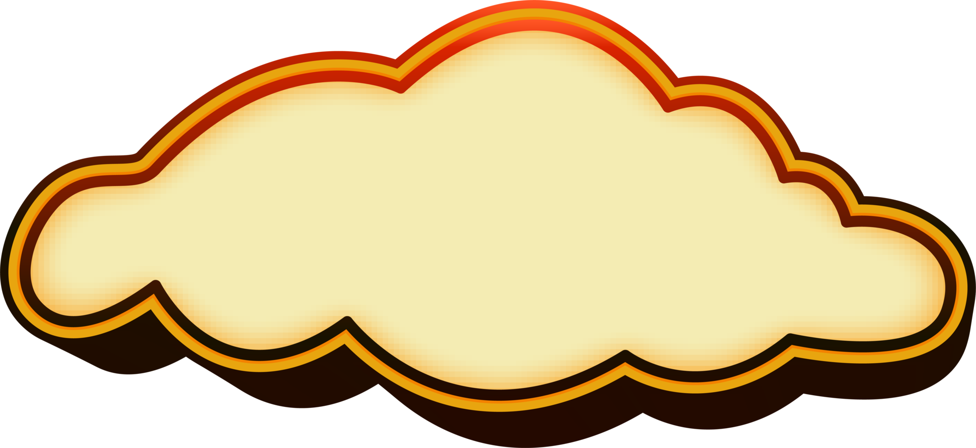 cloud effect background png