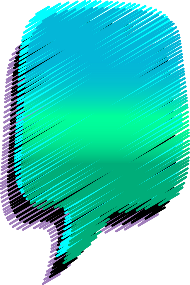 bubble speech label png