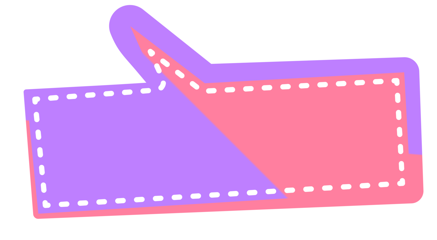 bubble speech label png