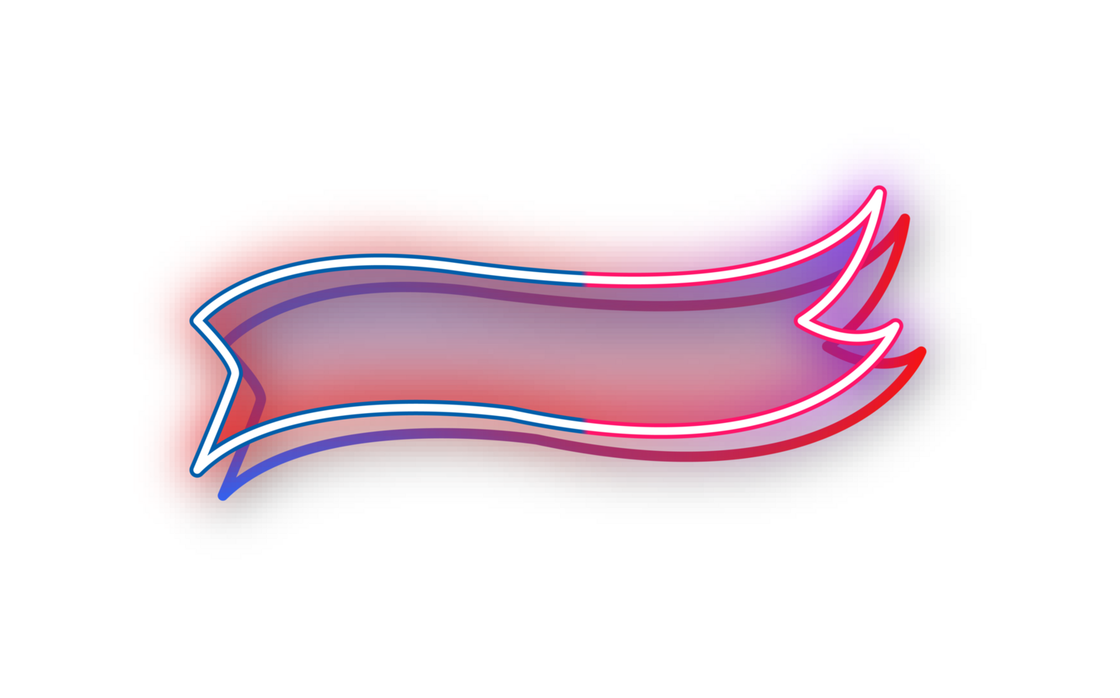 ribbon shape banner png