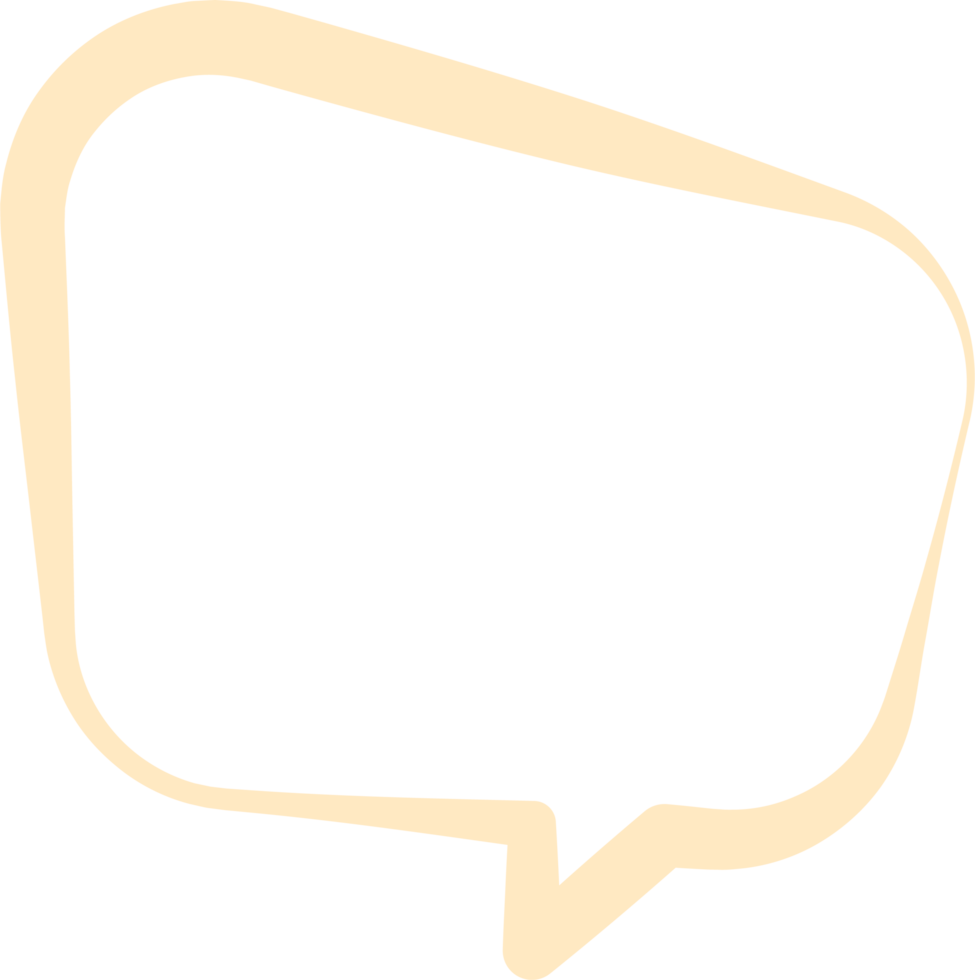 bubble speech label png