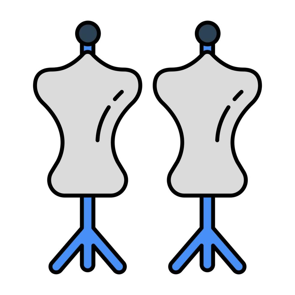 A creative design vector of mannequin