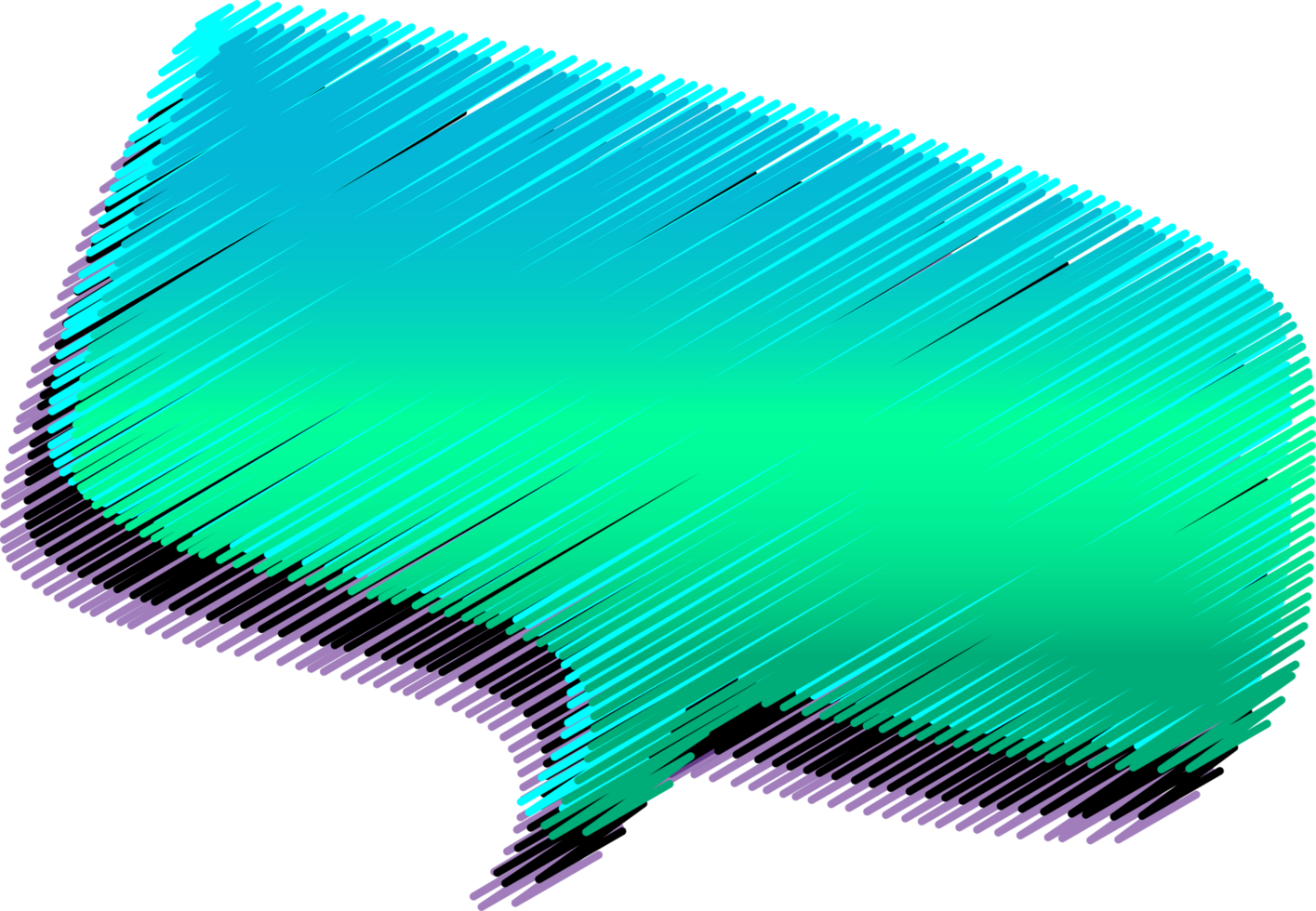 bubble speech label png