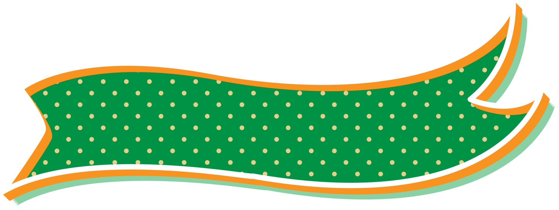 ribbon shape banner png