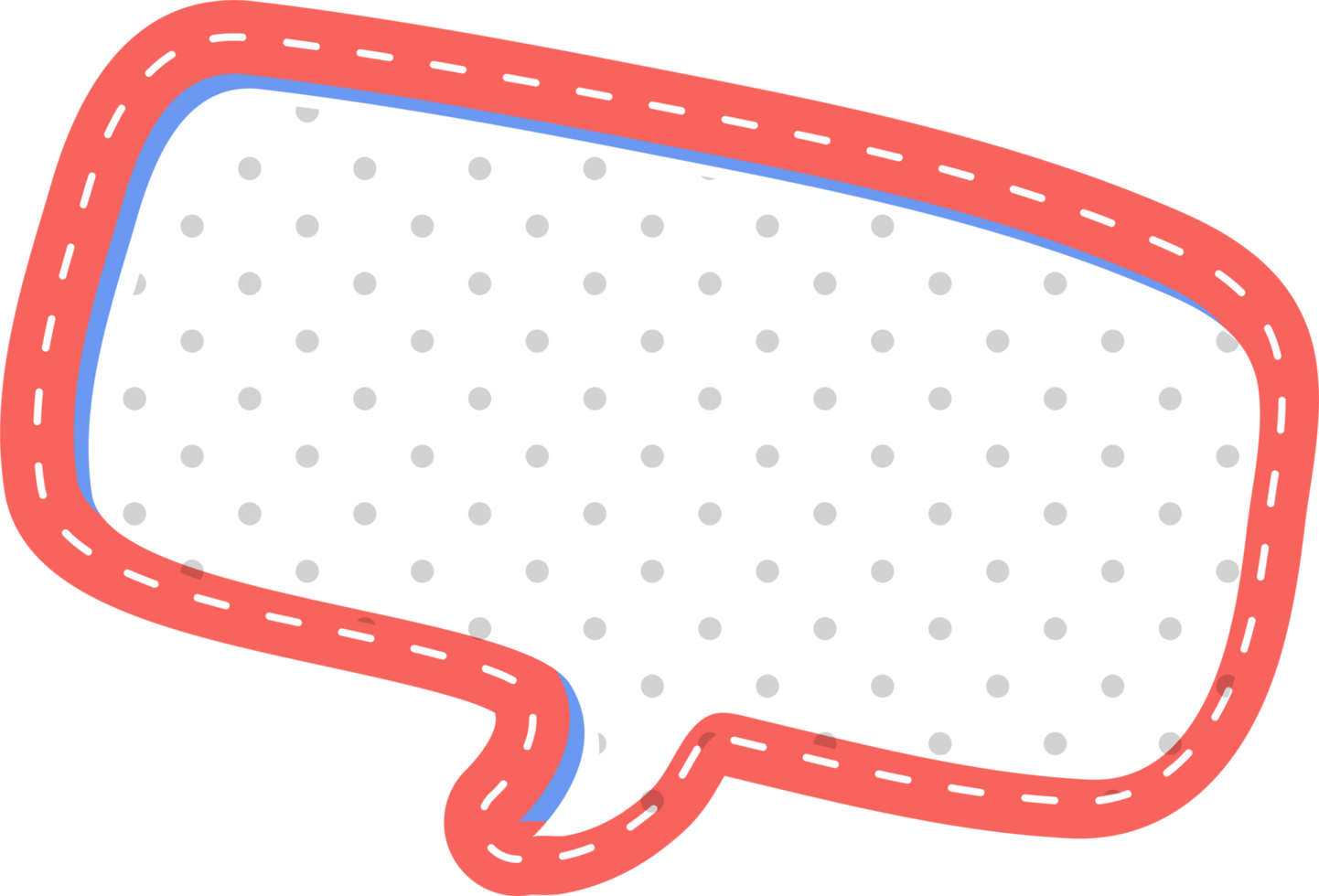 bubble speech label png