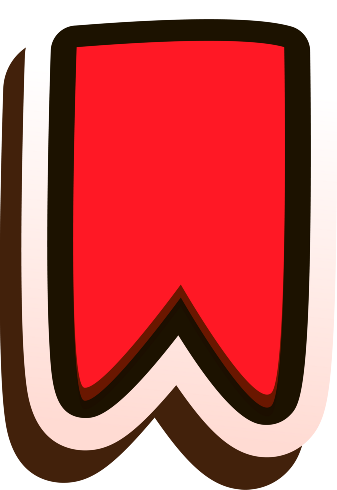 ribbon shape banner png