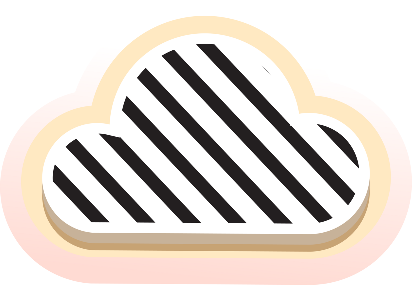 bubble speech label png