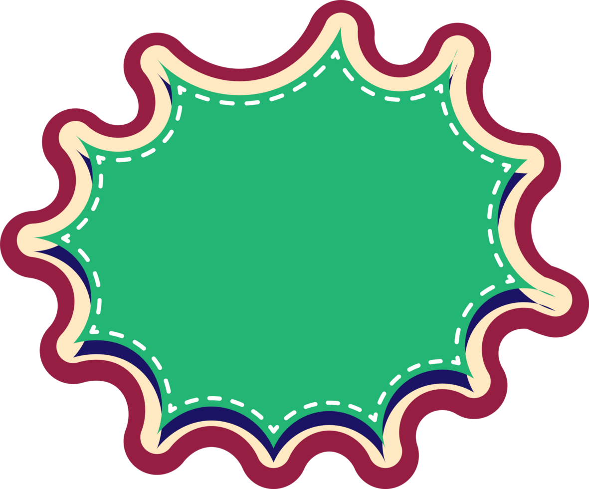 bubble speech label png