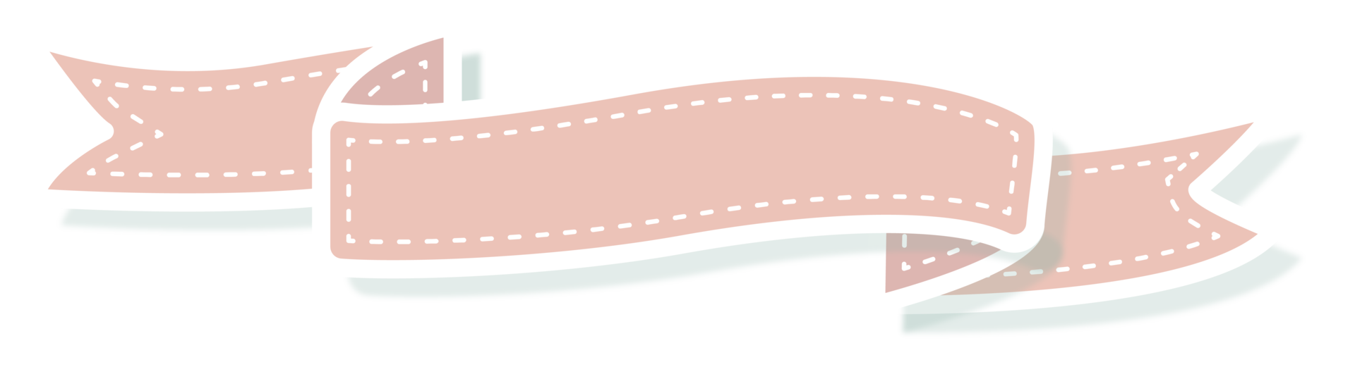 ribbon shape banner png