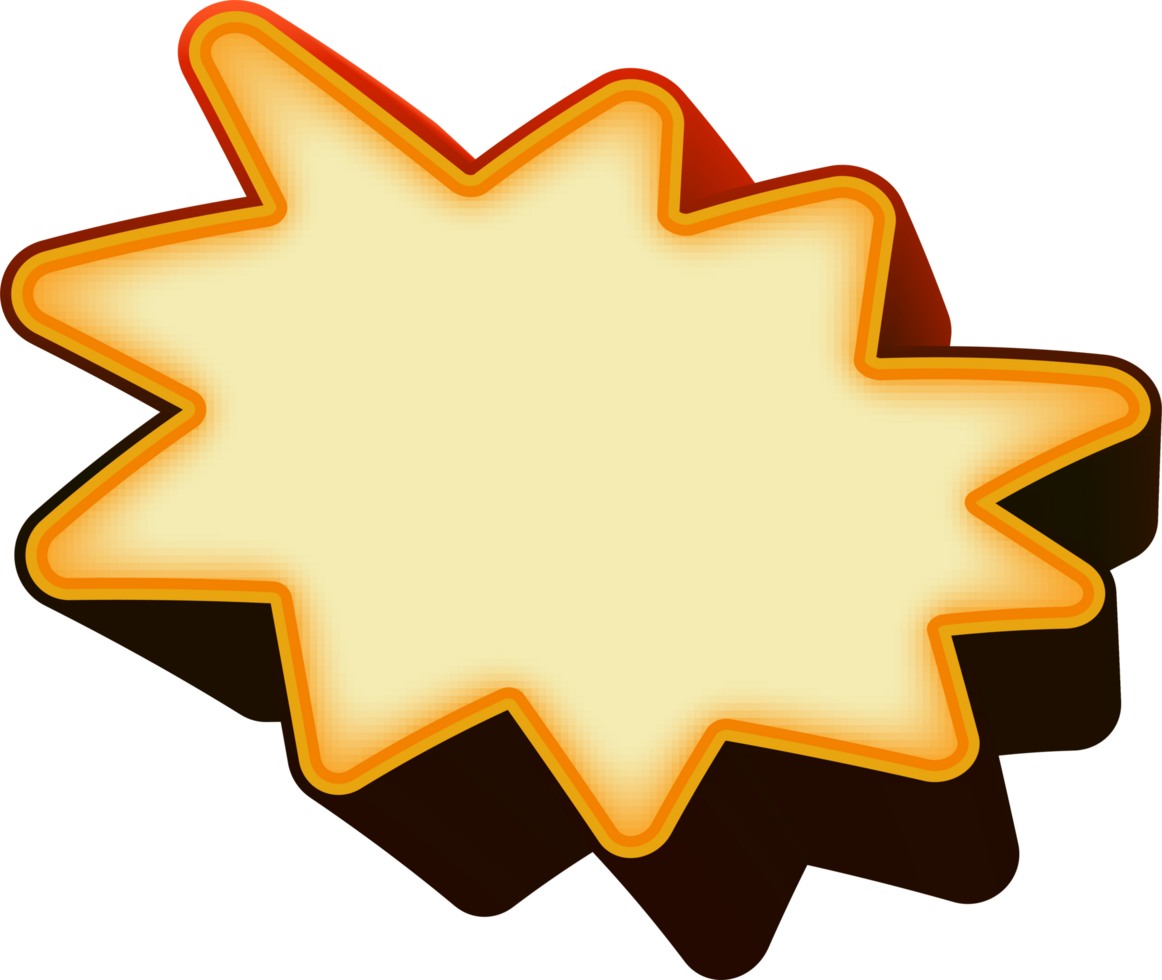 bubble speech label png