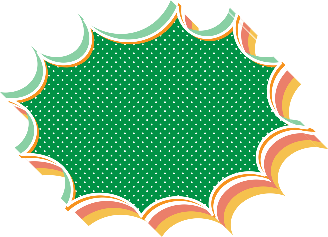 bubble speech label png