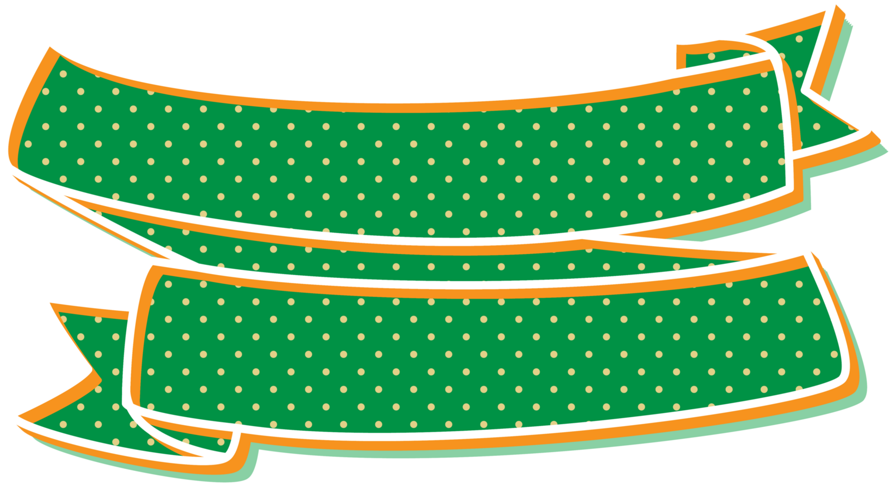 ribbon shape banner png