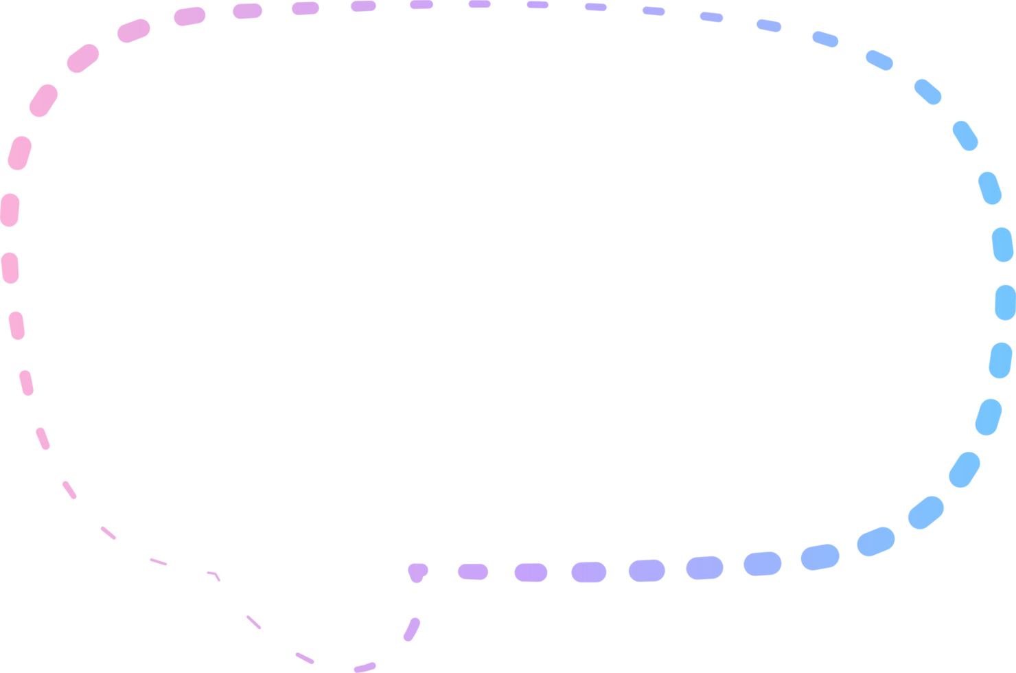 bubble speech label png