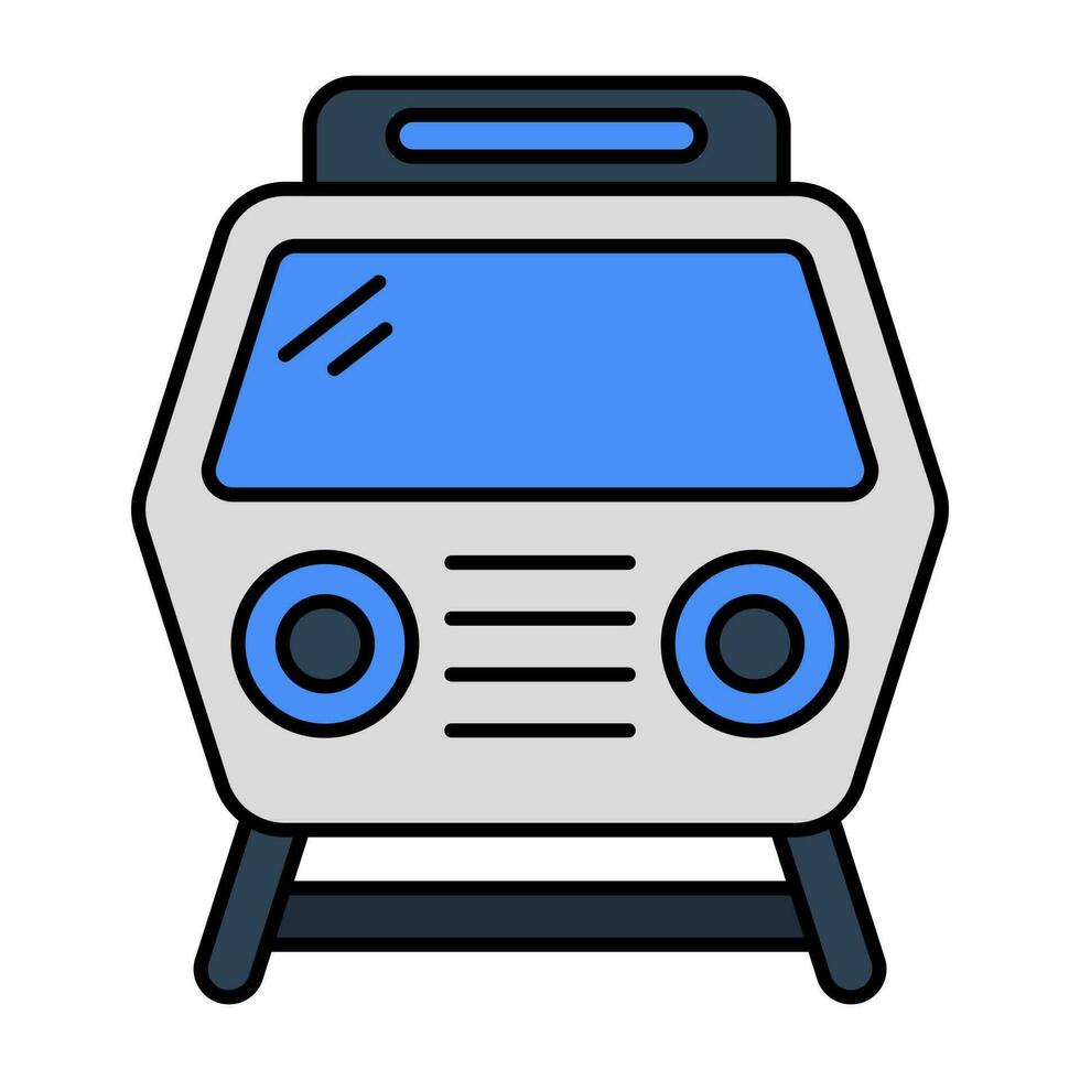 prima descargar icono de tren vector