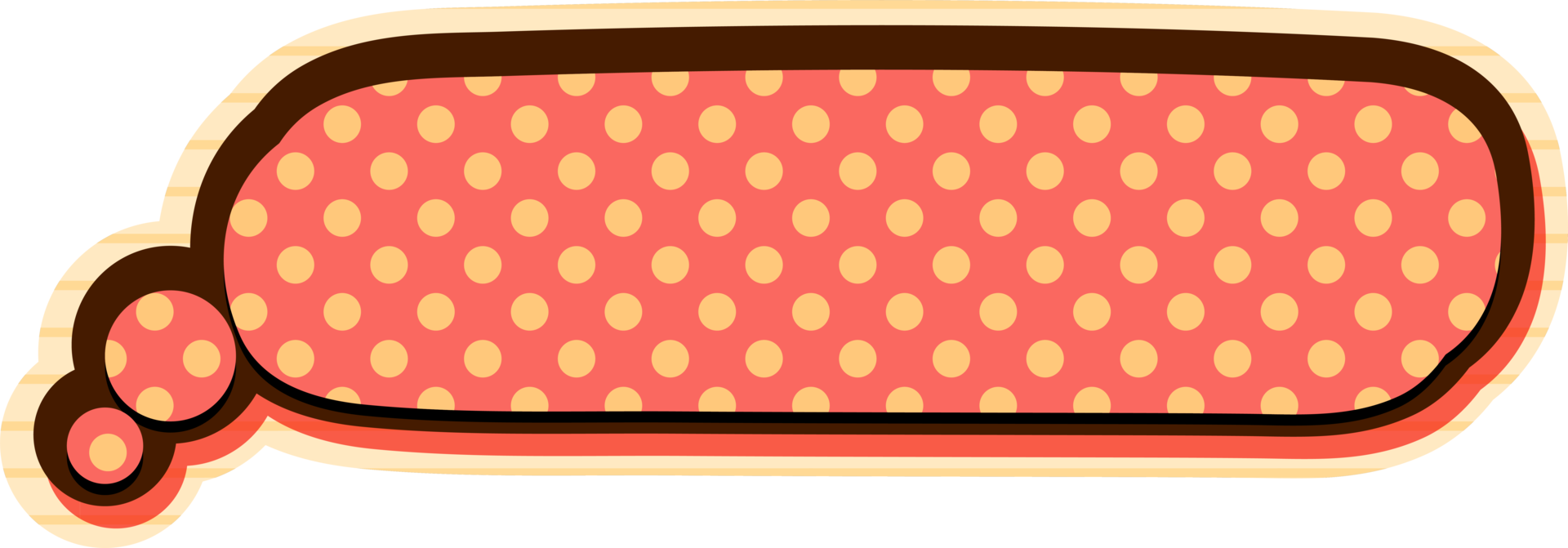 bubble speech label png