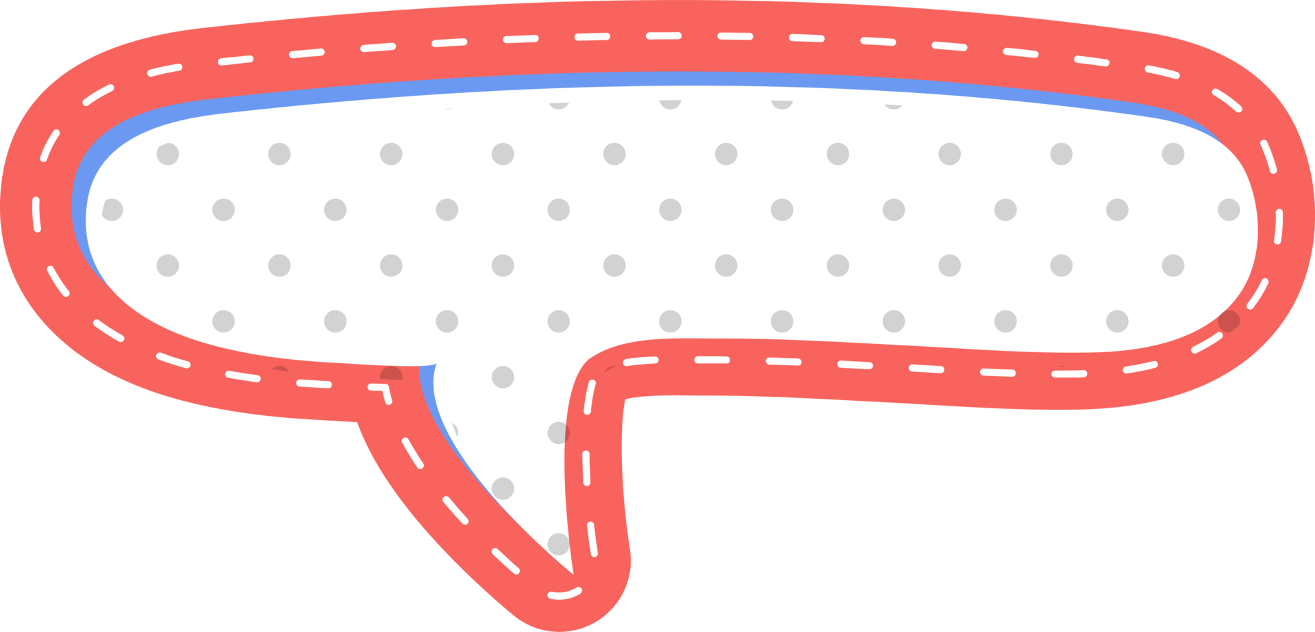 bubble speech label png