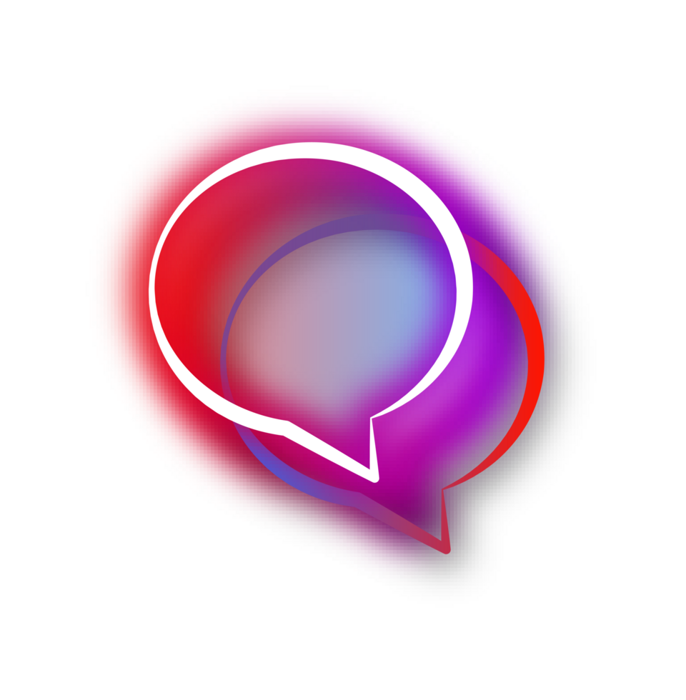 bubble speech label png