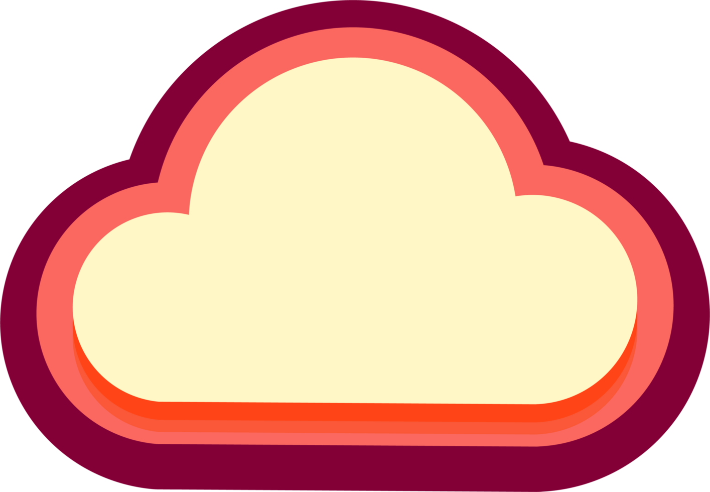 bubble speech label png