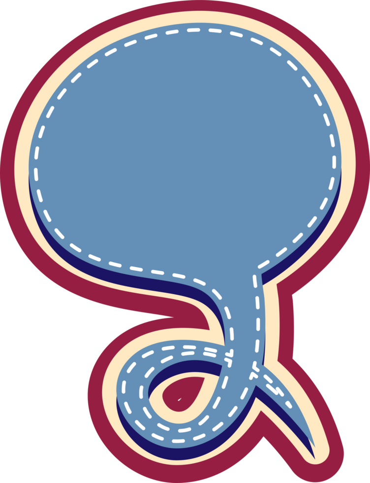 bubble speech label png