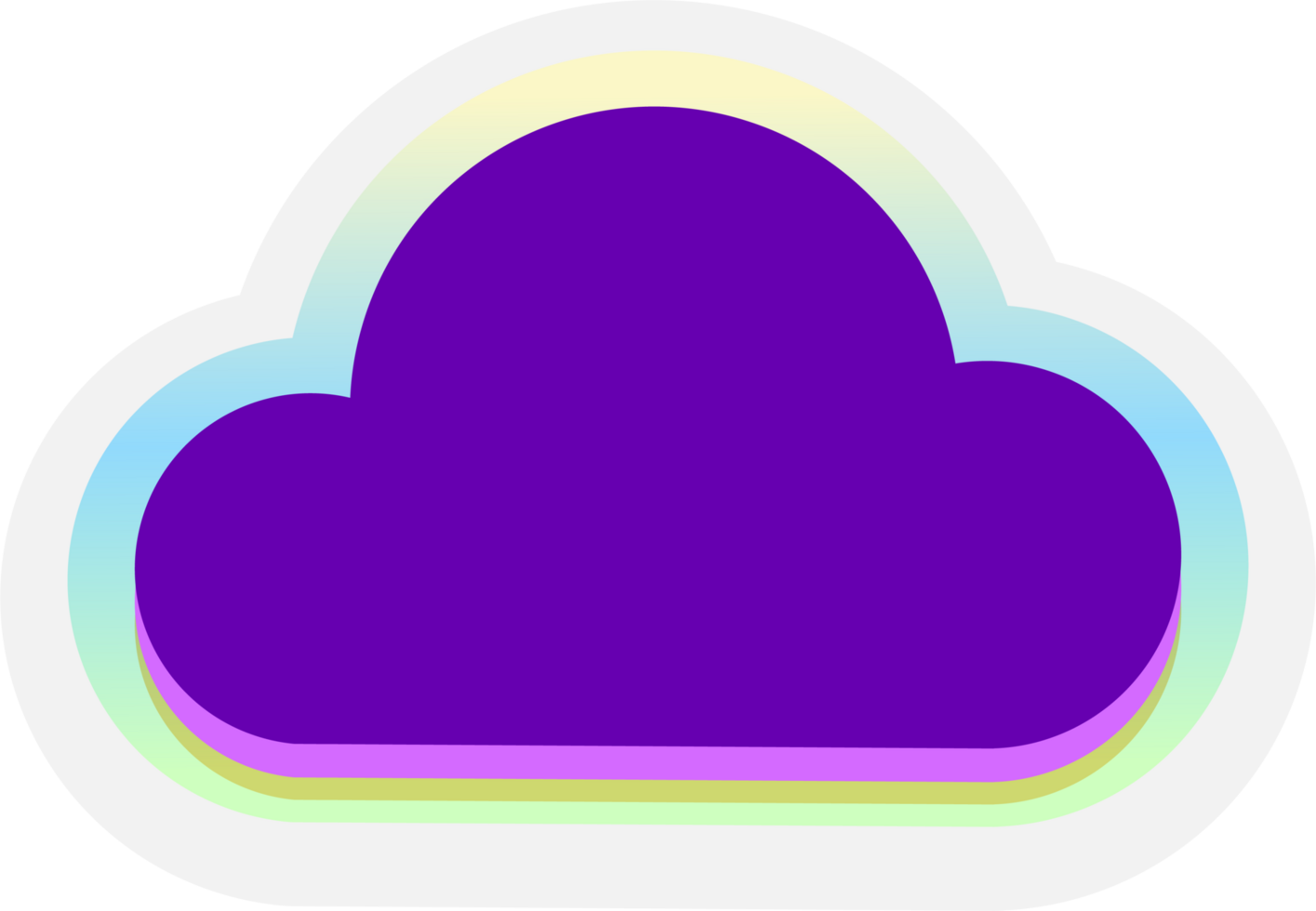 bubble speech label png