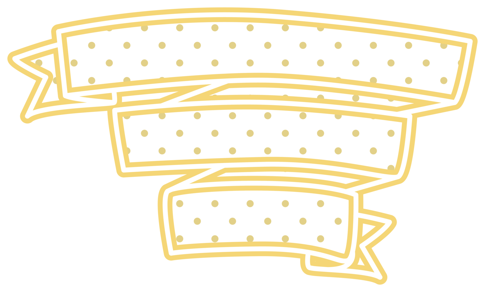 ribbon shape banner png