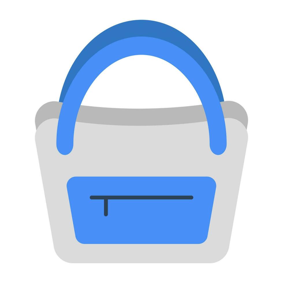 un icono diseño de bolso teniendo editable calidad vector