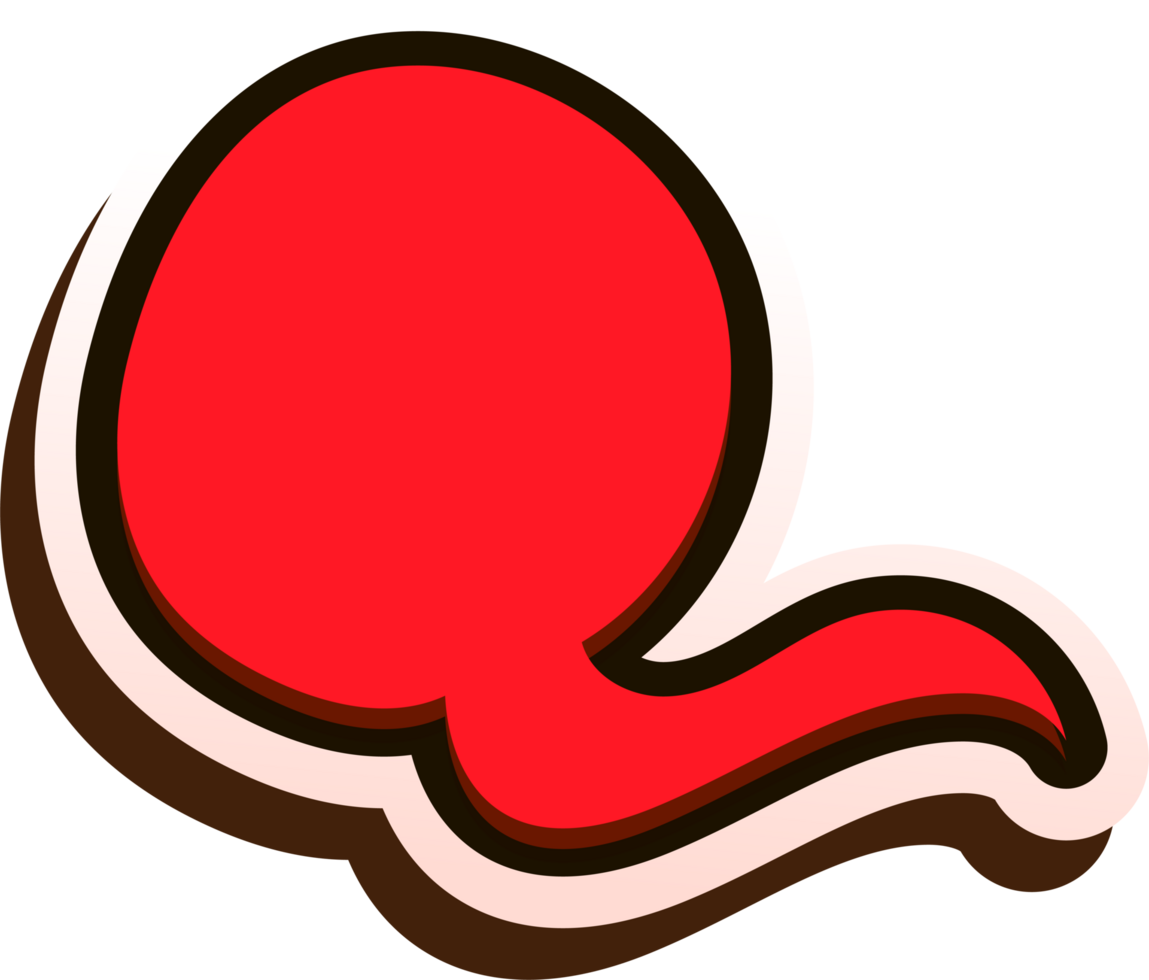 bubble speech label png
