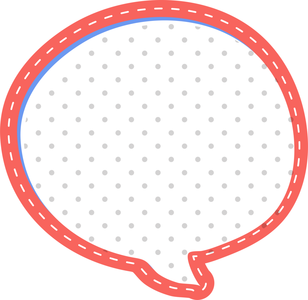 bubble speech label png