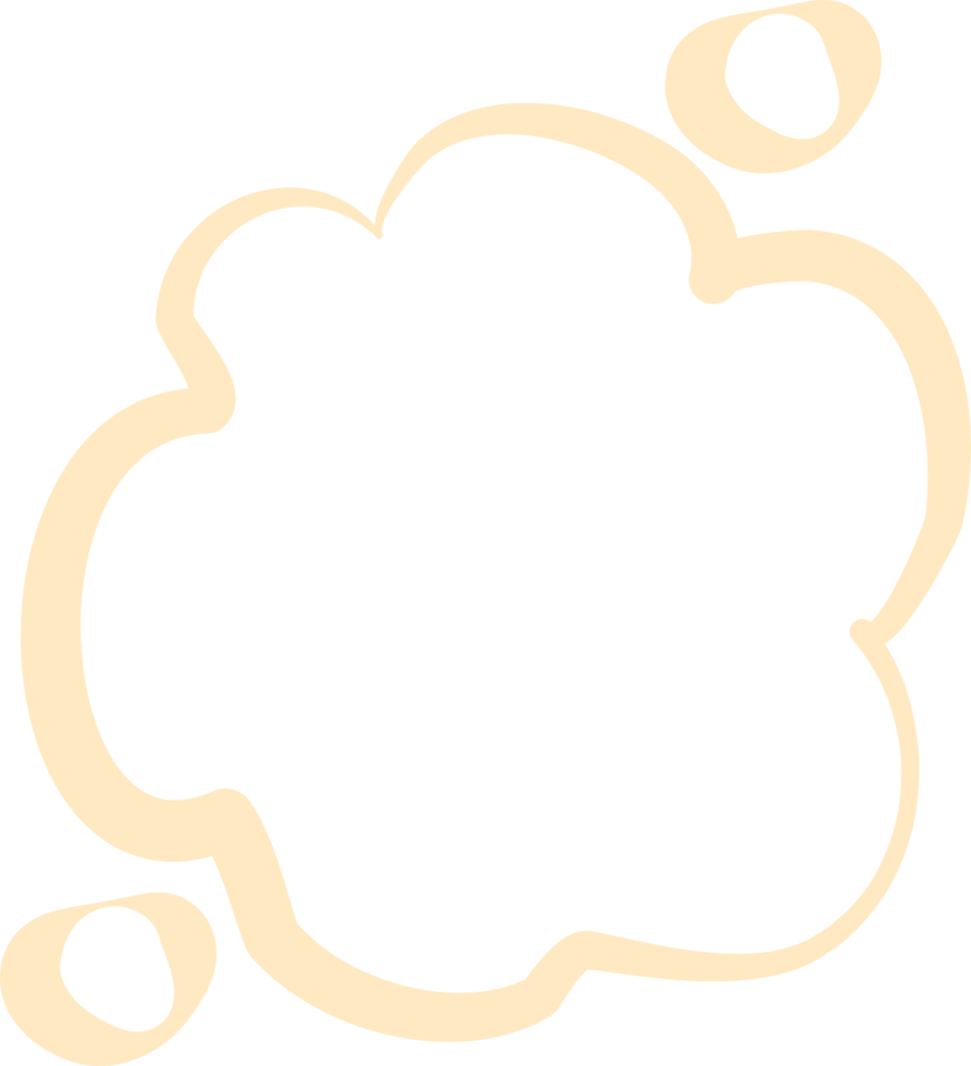 bubble speech label png