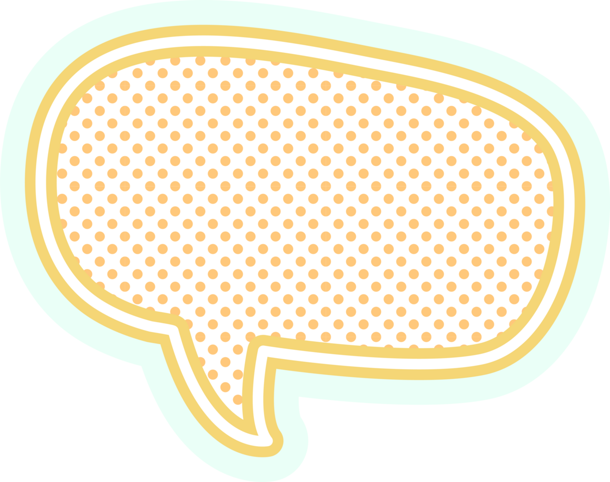 bubble speech label png