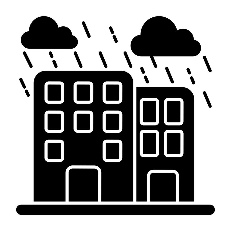 Rainfall icon in perfect design vector