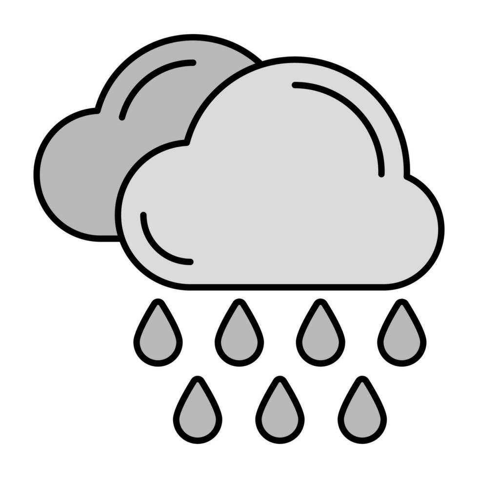 Rainfall icon in perfect design vector
