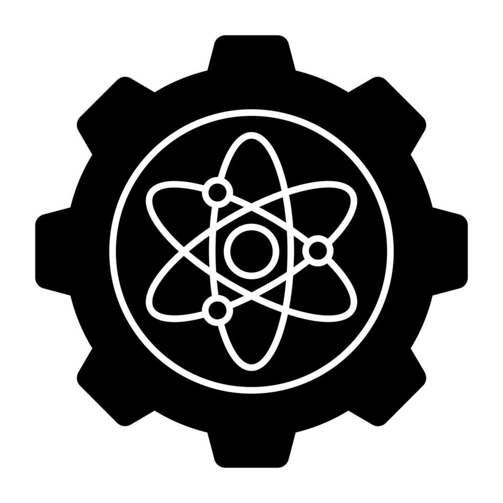 A unique design icon of science management vector