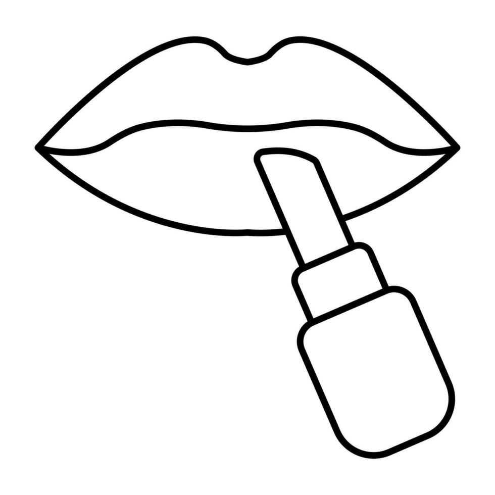 Perfect design icon of lipstick vector
