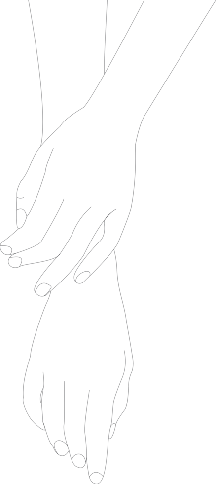 Hand model PNG