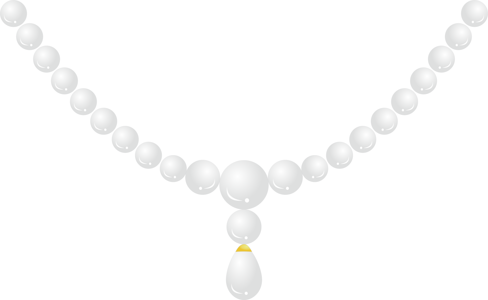 blanco perla collar png 24170461 PNG