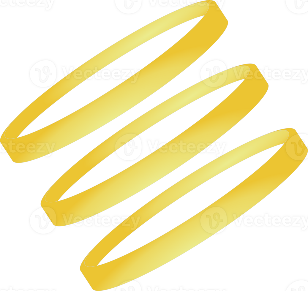 Gold bangle PNG
