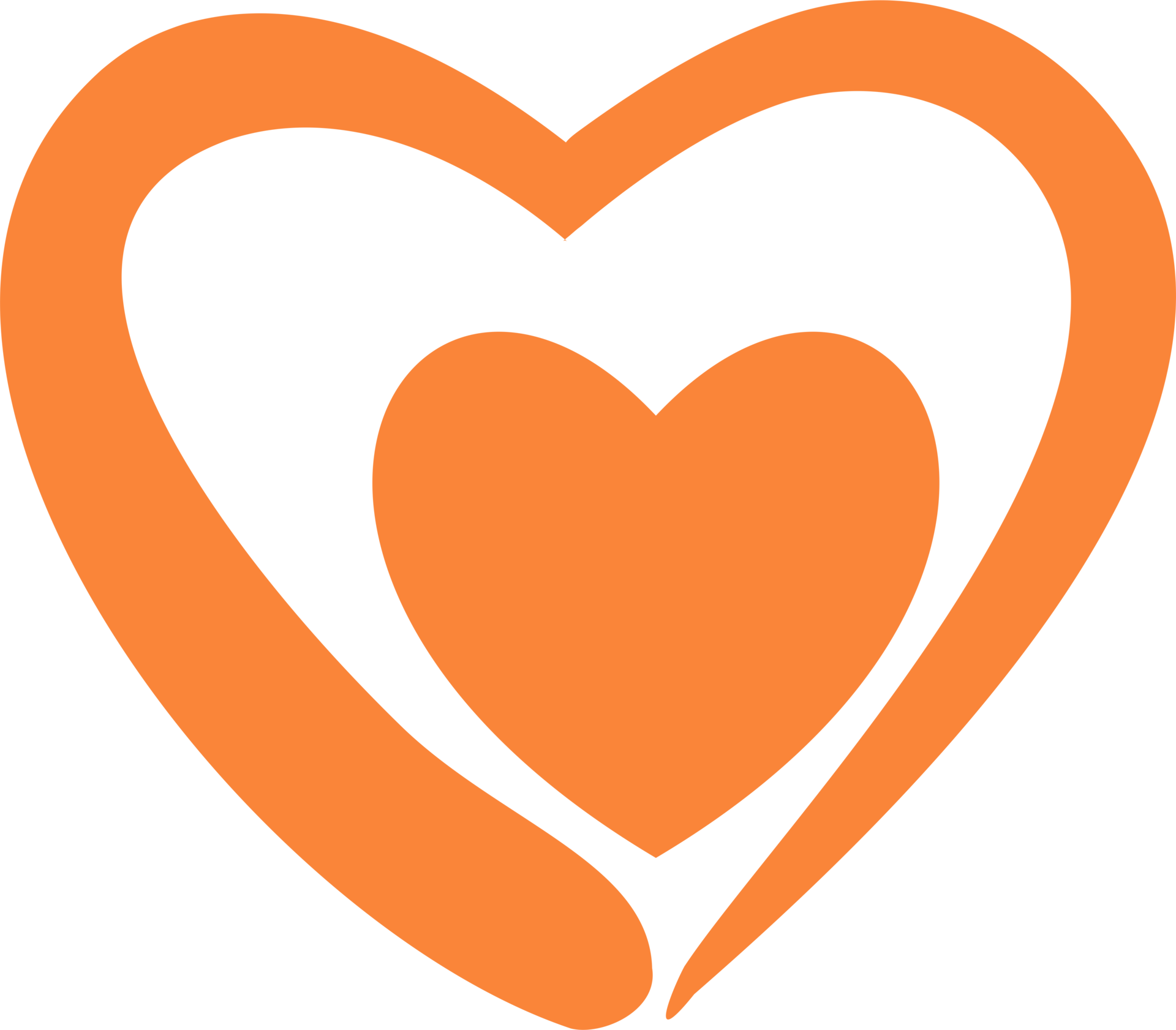 Heart orange PNG 24170488 PNG