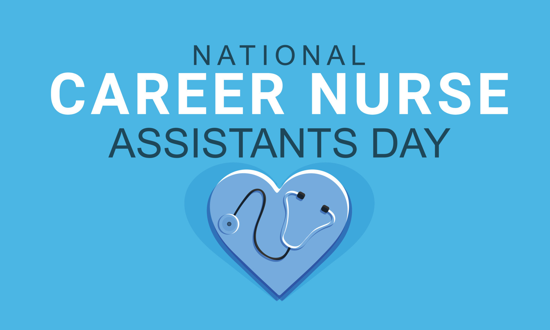 National Career Nurse Assistants Day. background, banner, card, poster