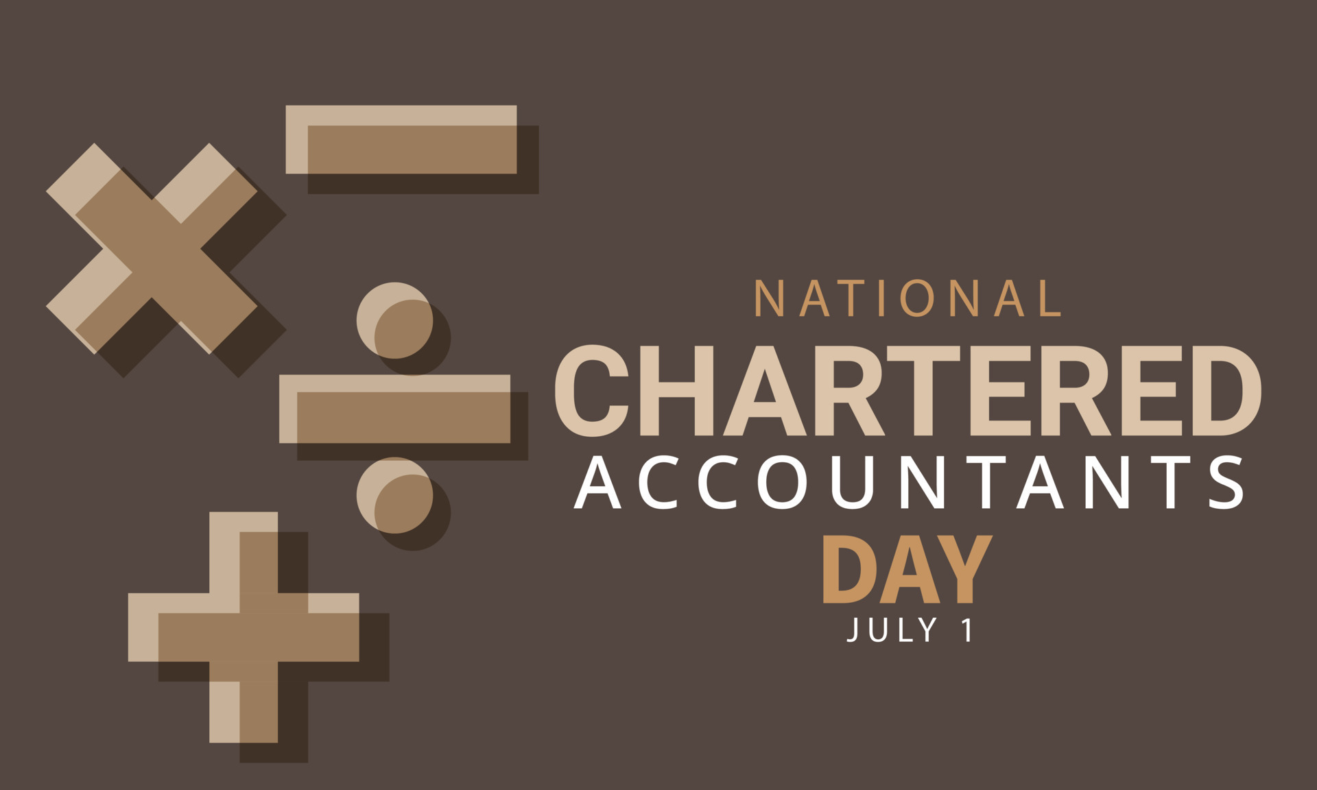 National Chartered Accountants Day. background, banner, card, poster Chartered Accountant Banner Design