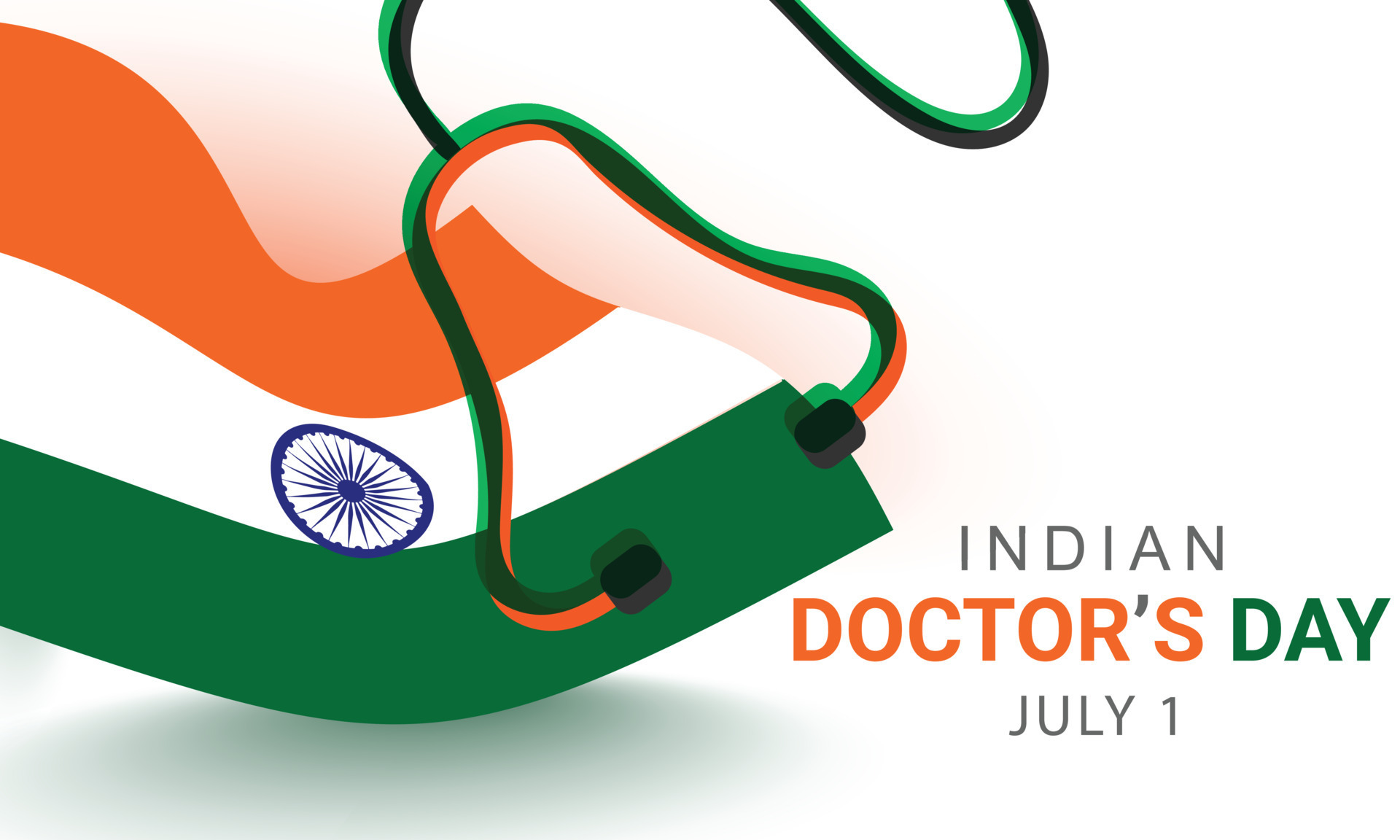National Doctors' Day in India. background, banner, card, poster