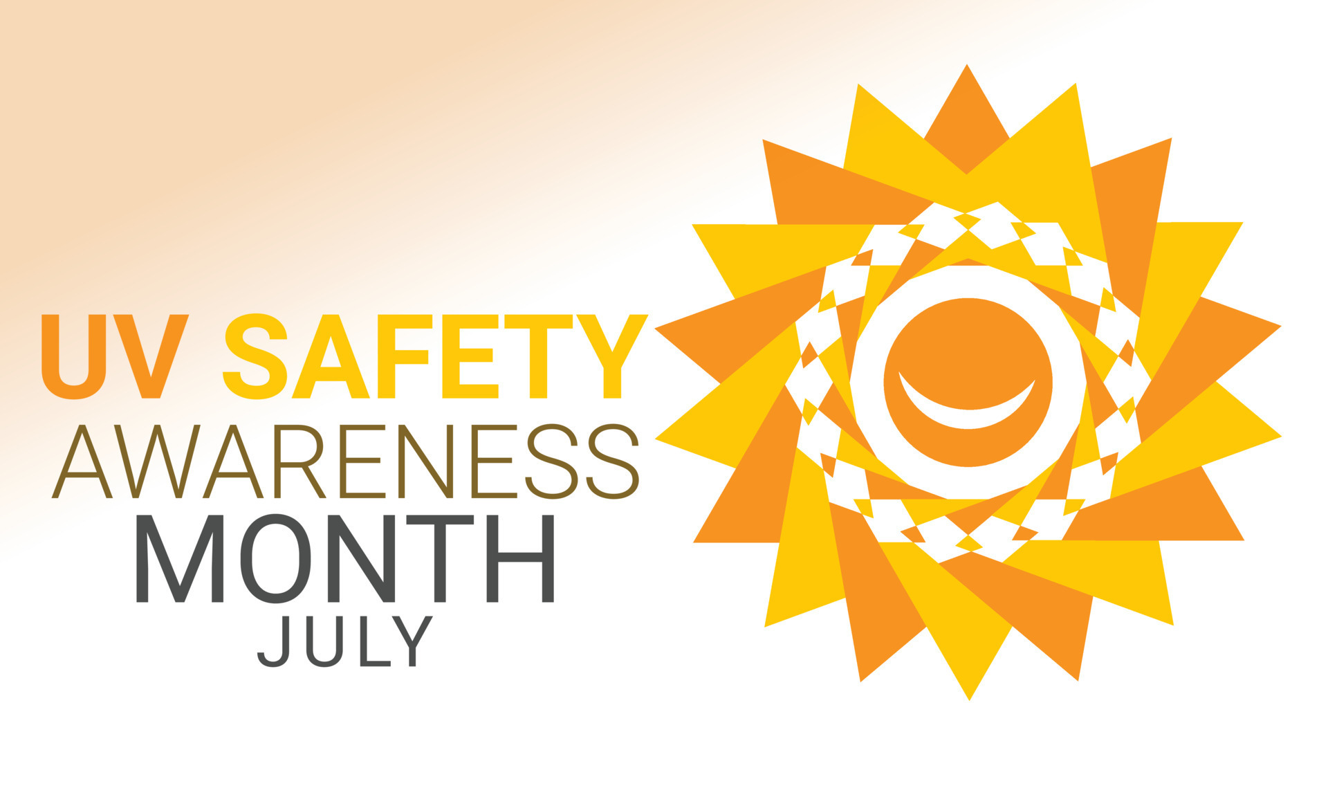 UV safety awareness month. background, banner, card, poster, template