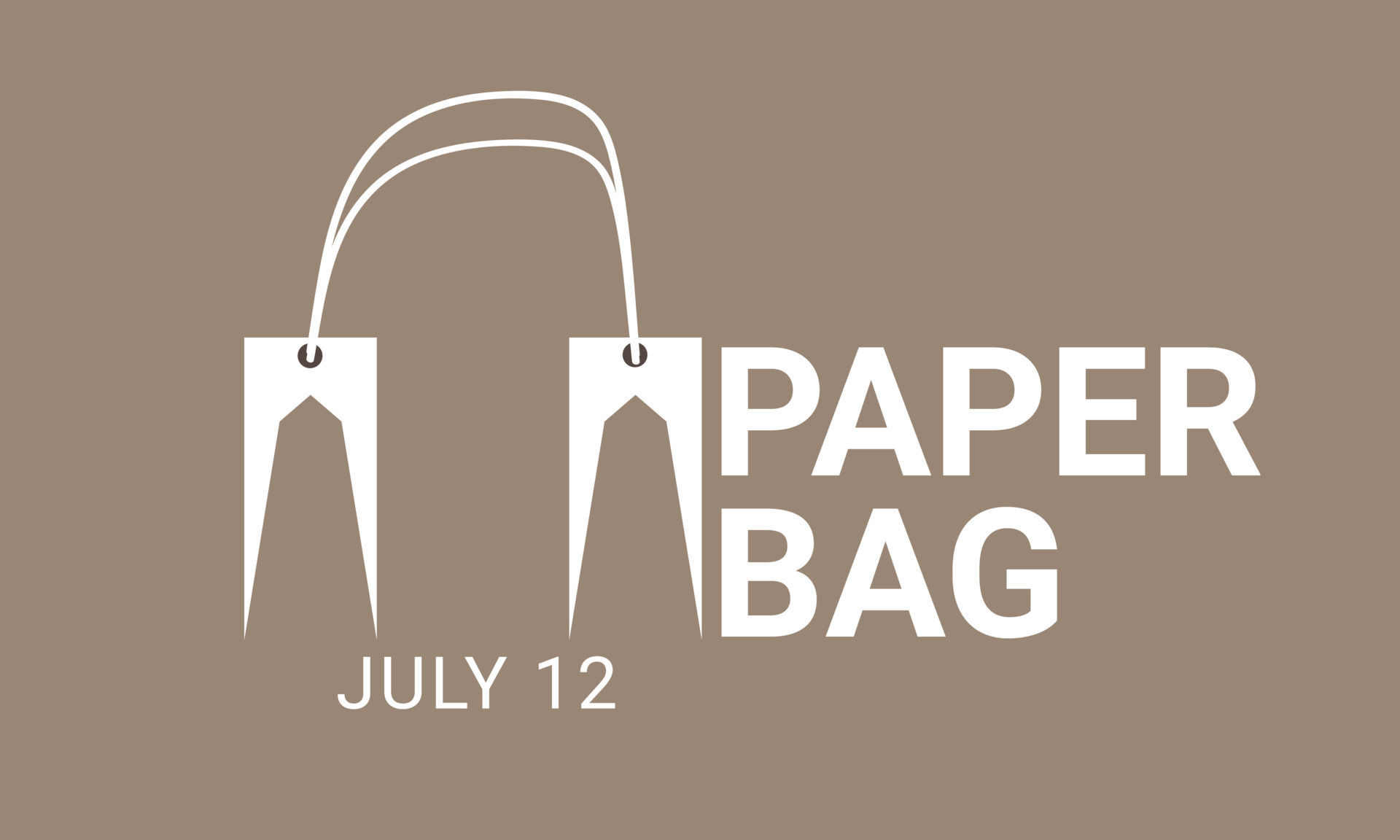 Paper Bag Day. background, banner, card, poster, template. Vector
