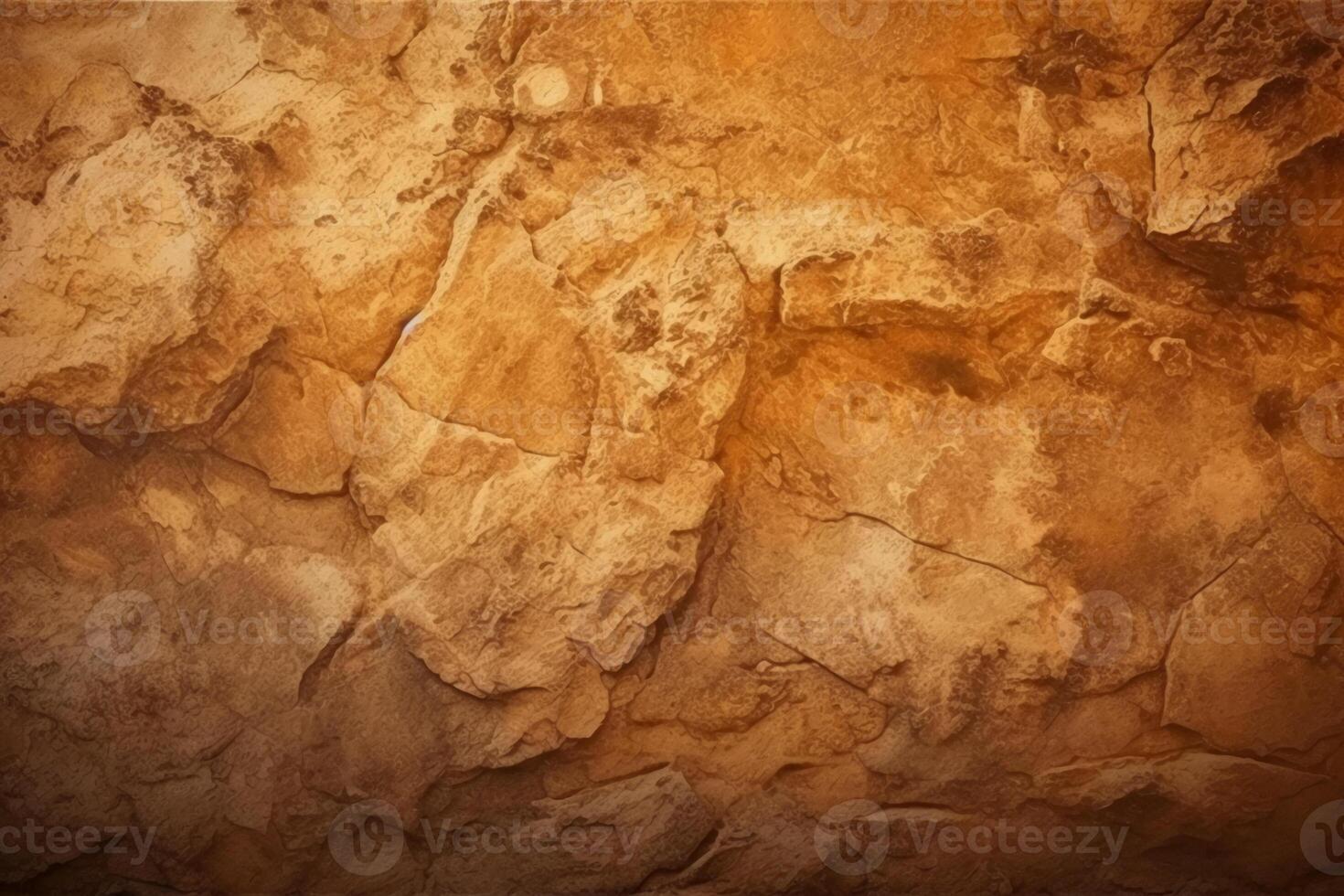 Rock abstract warm dark brown wall background. photo